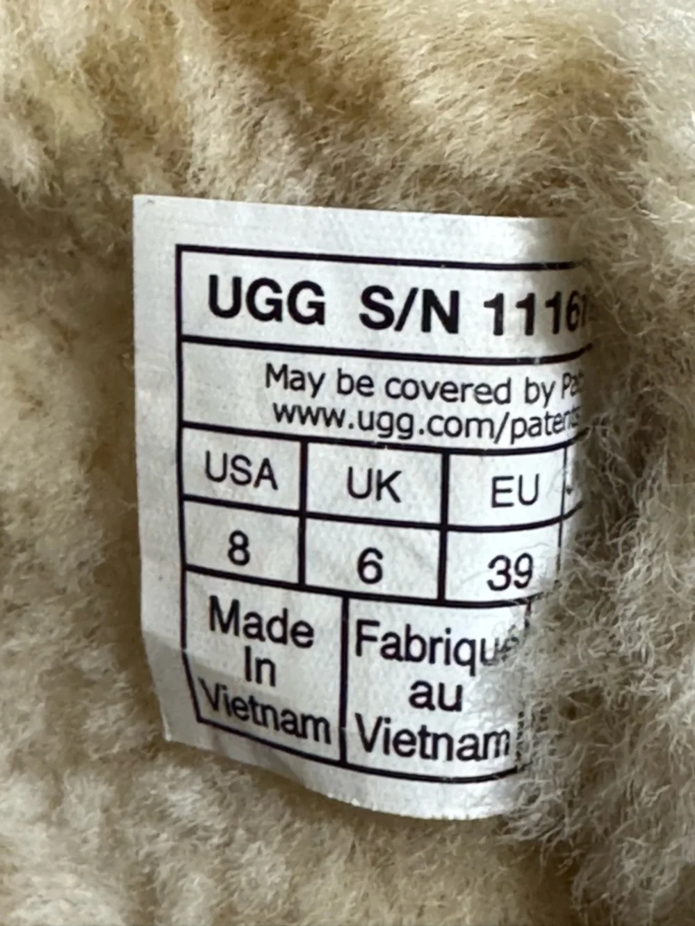 Ugg Classic Ultra Mini Boots Chestnut Size 8 GUC! - Picture 13 of 15